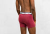 Boxer Briefs with Printed Waistband - Moisture-Wicking Comfort - Afro-Inspired Design - 95% Cotton, 5% Elastane