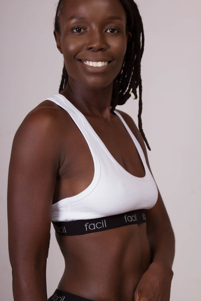 Shop Women's Cotton Bralettes  Made in Africa – Facil Clothing