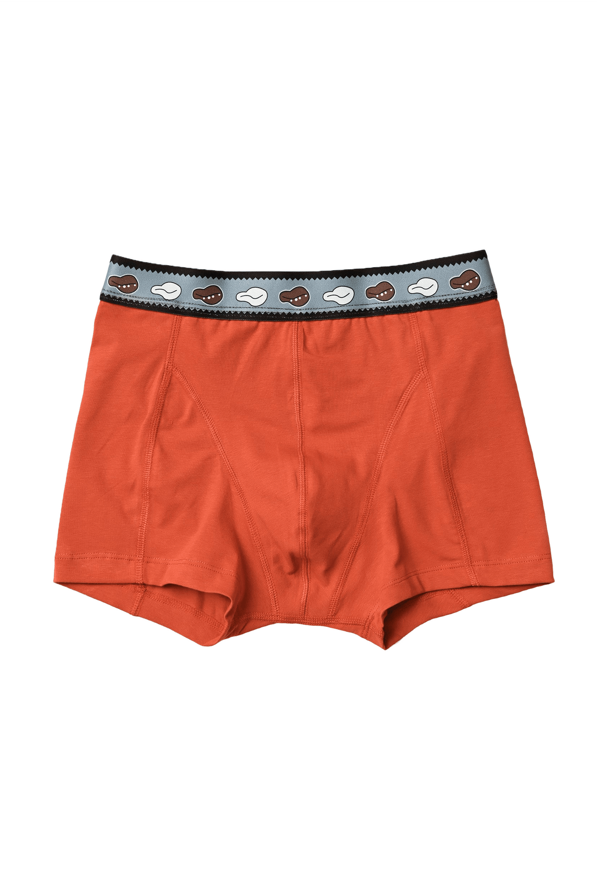 Boxer briefs with printed waistband 