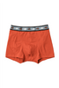 Boxer briefs with printed waistband 